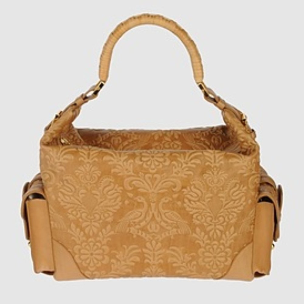CHRISTIAN LACROIX Embossed Leather Bag